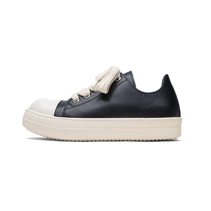 JIETEGONGYANG Height Increasing Height Increasing Low top Skateboard Shoes Men's Black