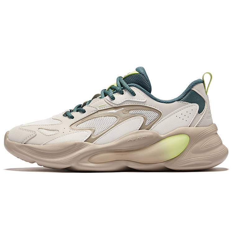 Erke 2.0 Slip Resistant Abrasion Resistant Low top Casual Shoes Men's Microcrystal White Pine Green