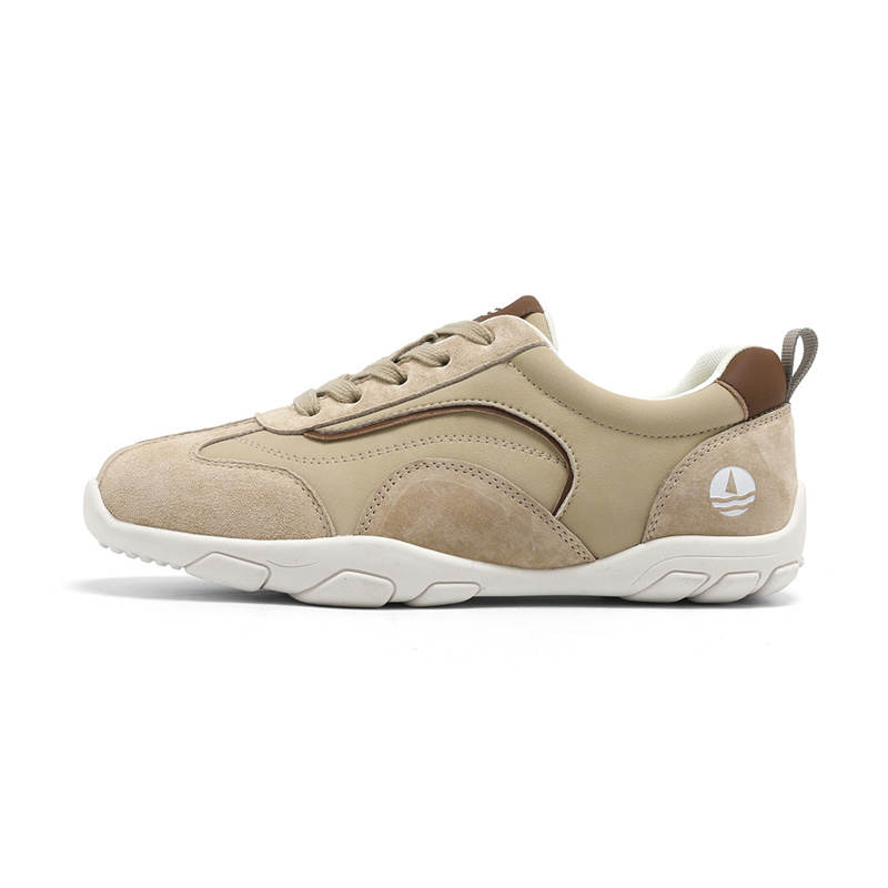 NAVIGARE Small Sailboat Pigskin Fashion Trend Lightweight Low top Casual Shoes Women's Apricot Brown
