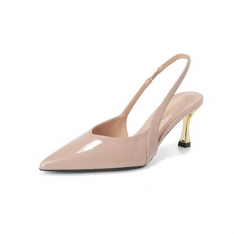 Luji Pu Slim Heel High Heels Women's