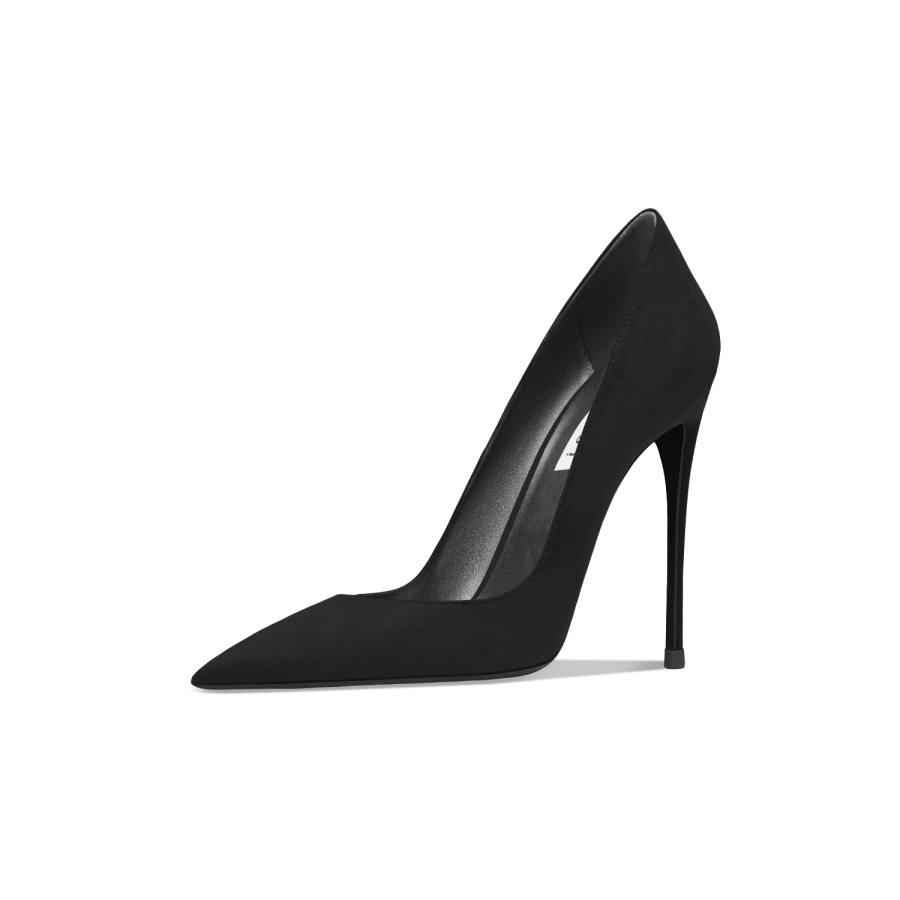 Suyymakk Suede High Heels Women's Black