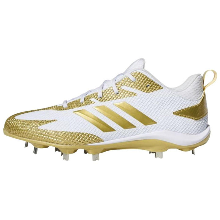 Adidas Adidas Adizero Stabile Low Top Upper Height Baseball Shoes Men's White Gold