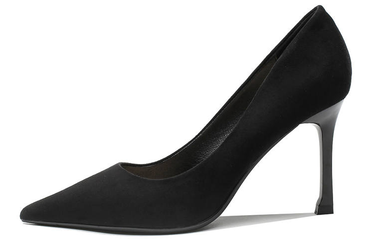 Ainer-cat Ainer cat Suede Slim Heel High Heels 8cm Women's