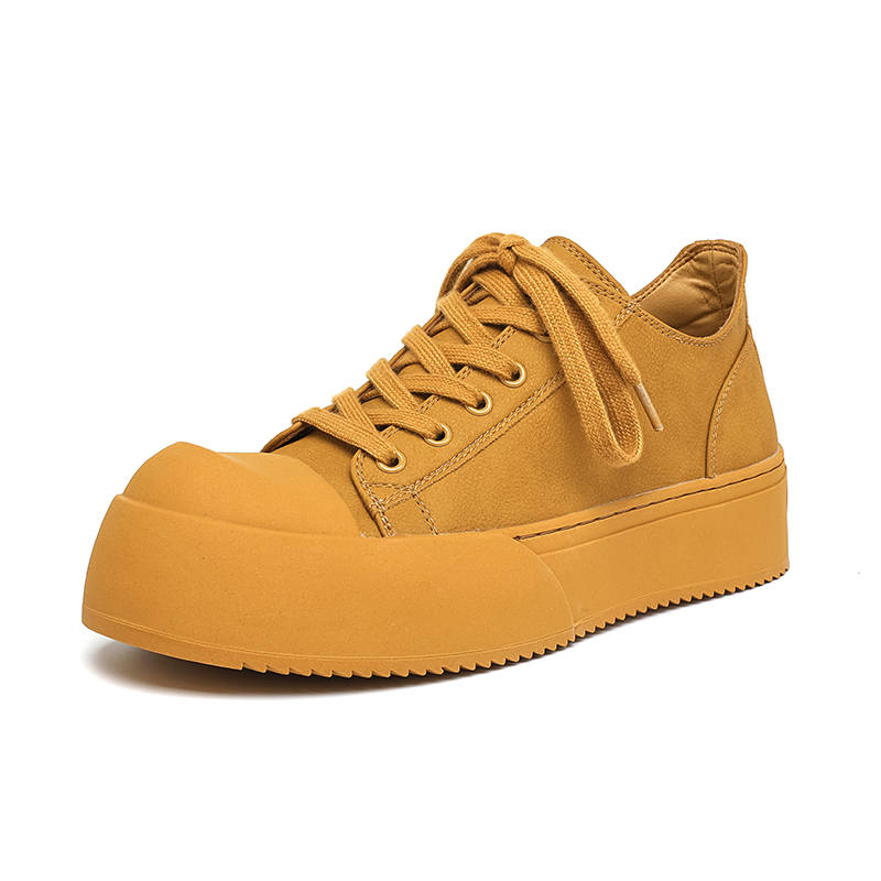 V05 Couple's Skateboard Shoes, Preppy Style Trendy, Versatile Casual Shoes, Platform Height Increasing Low Top Shoes