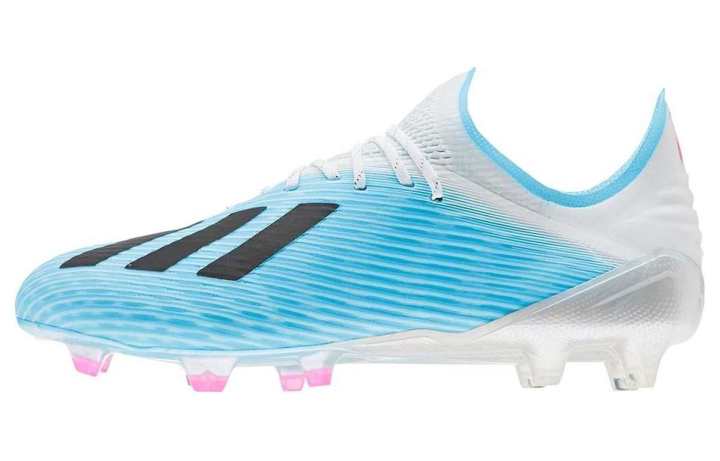 Adidas Adidas X 19.1 AG Artificial Ground Breathable Soccer Shoes Unisex White Blue
