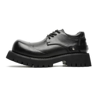 JUMP&FISH Cow Split Leather Men's Casual Shoes Men's