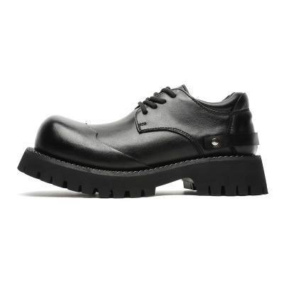 JUMP&FISH Cow Split Leather Men's Casual Shoes Men's