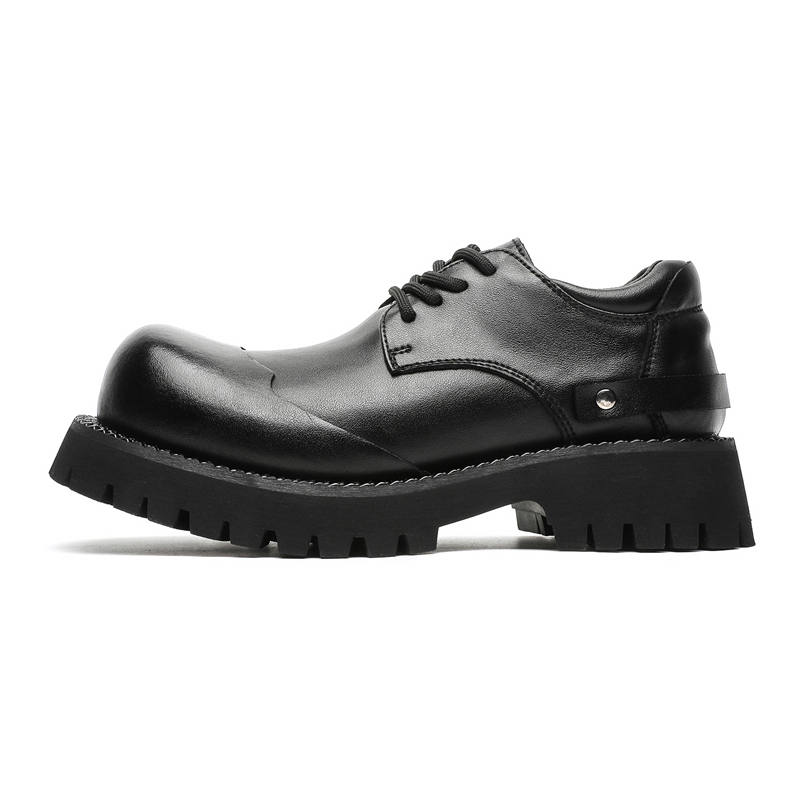 JUMP&FISH Cow Split Leather Men's Casual Shoes Men's