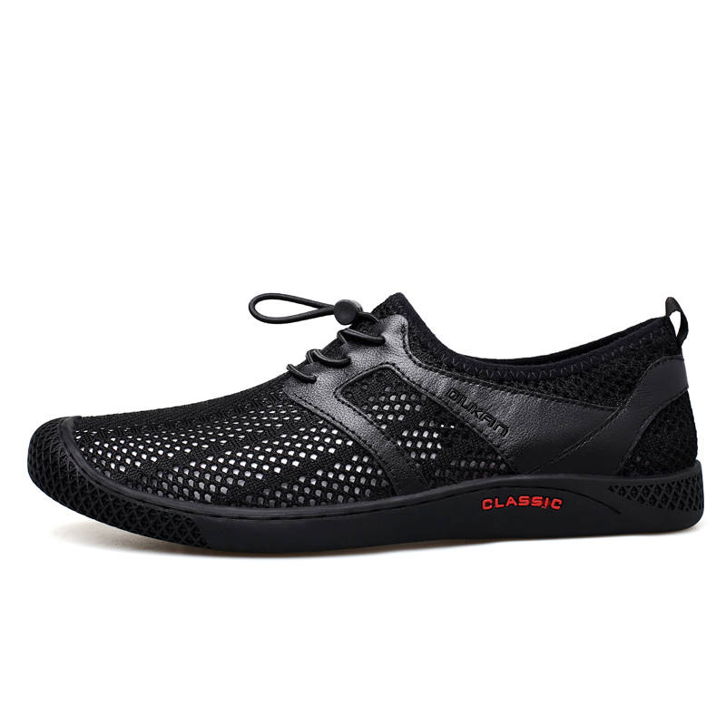 DILIKAN Men's Casual Shoes Men's Black