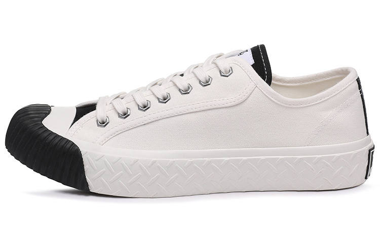 Excelsior Excelsior Canvas Shoes Unisex Low Top Polar White+Obsidian Black