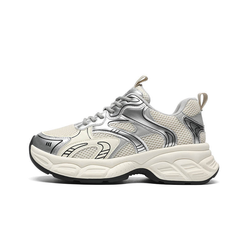 ZHR Abrasion Resistant Lightweight Height Increasing Low top Chunky Sneakers Women's