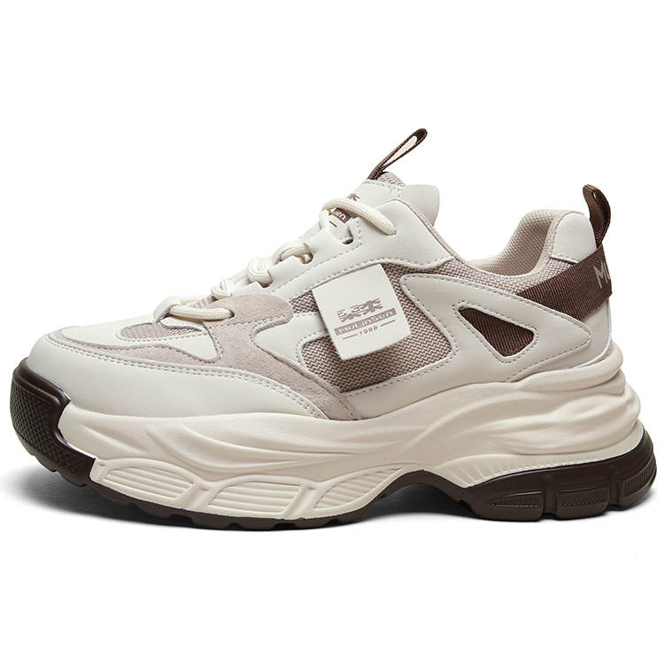 Mulinsen Height Increasing Abrasion Resistant Lightweight Low top Chunky Sneakers Women's