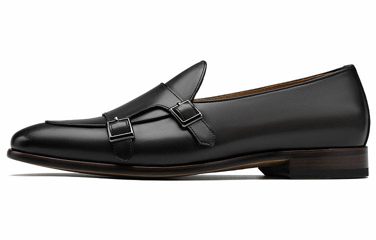 Roberta Di Camerino Casual Leather Shoes Men's Low Top Black Gray Color