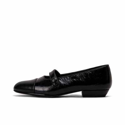 SHOEMAKER QUEEN Top Grain Cow Leather Casual Shoes Women's