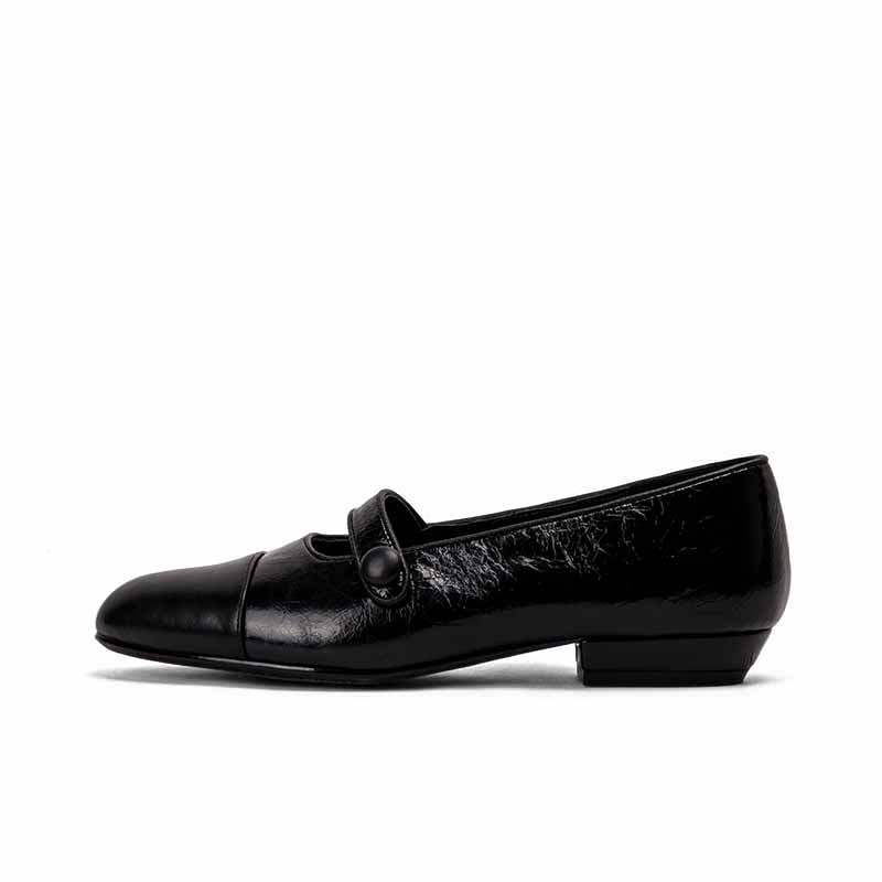 SHOEMAKER QUEEN Top Grain Cow Leather Casual Shoes Women's