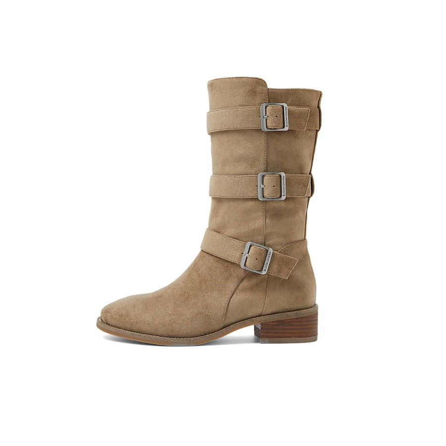 COMELY COMELY Ankle Boots Women's Apricot/Brown