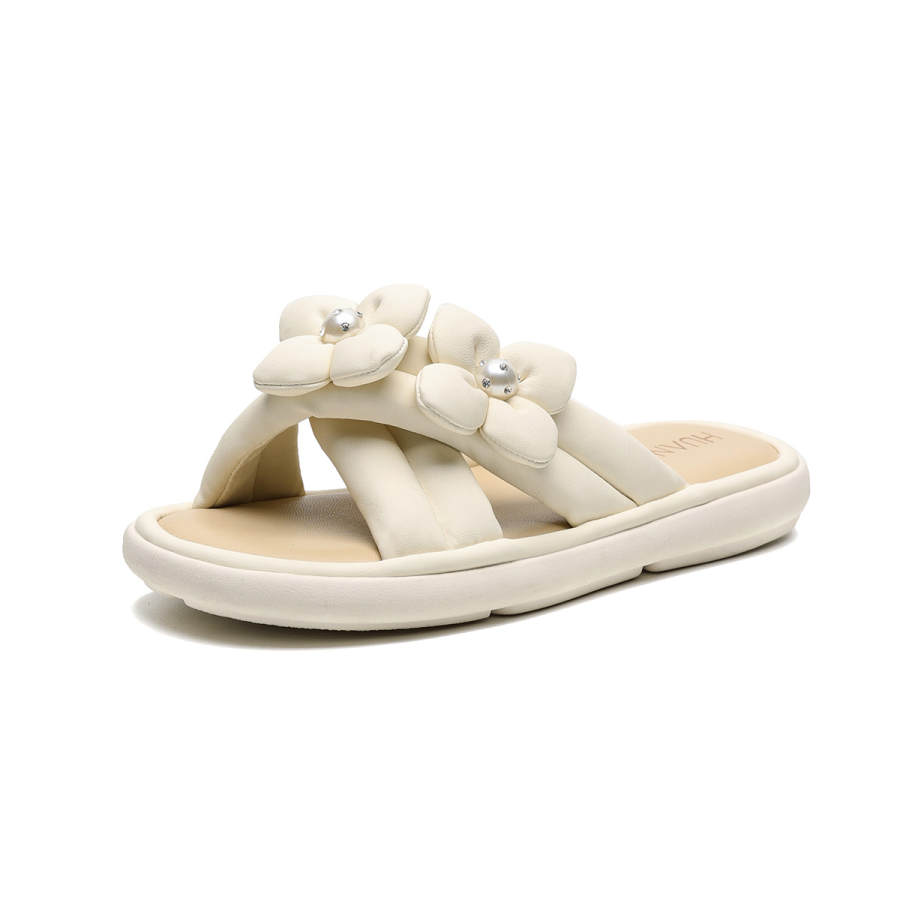 HUANAI Slip Resistant Slide Slippers Women's