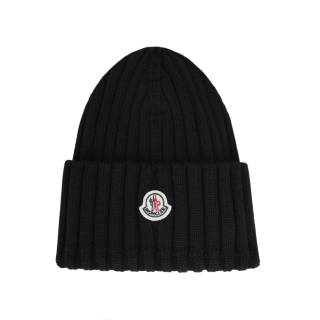 Moncler ribbed-knit virgin wool beanie