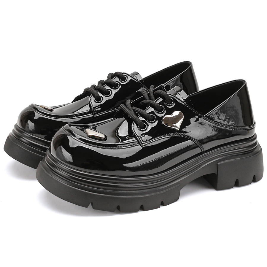 D:FUSE SCANDINAVIA D FUSE SCANDINAVIA Cow Split Leather Casual Shoes Women's Black