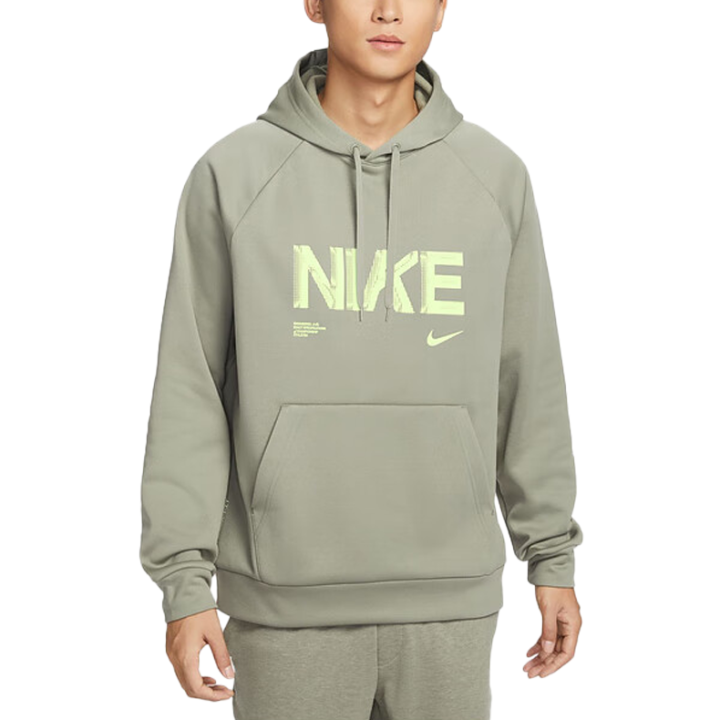 Nike Nike Sweatshirts Men's Light Green Hooded Moderate
