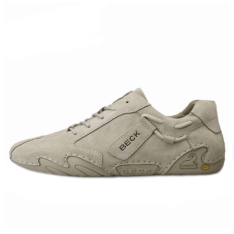 BECK Pigskin Abrasion Resistant Slip Resistant Low top Casual Shoes Men's