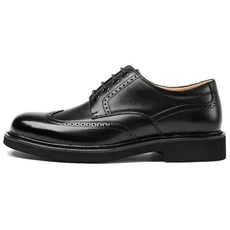 AOKANG Dress Shoes Men's Low Top Black