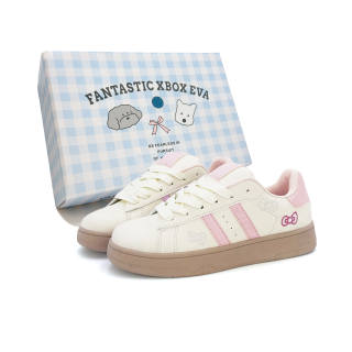 FANTASTIC XBOX Microfiber Leather Low top Skateboard Shoes Women's