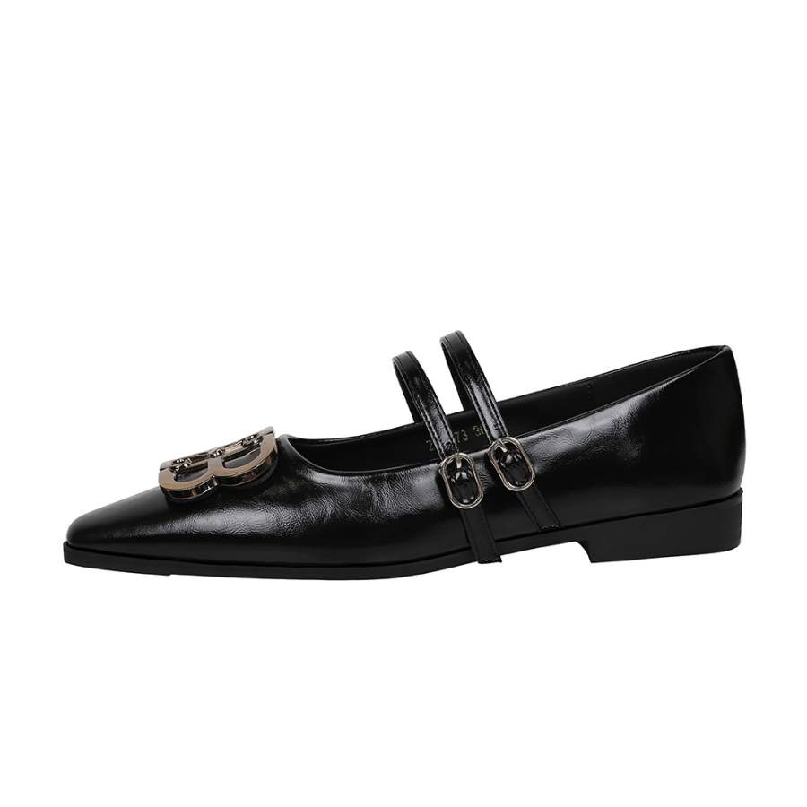 QITUMAUL Block Heel Mary Jane Shoes Women's