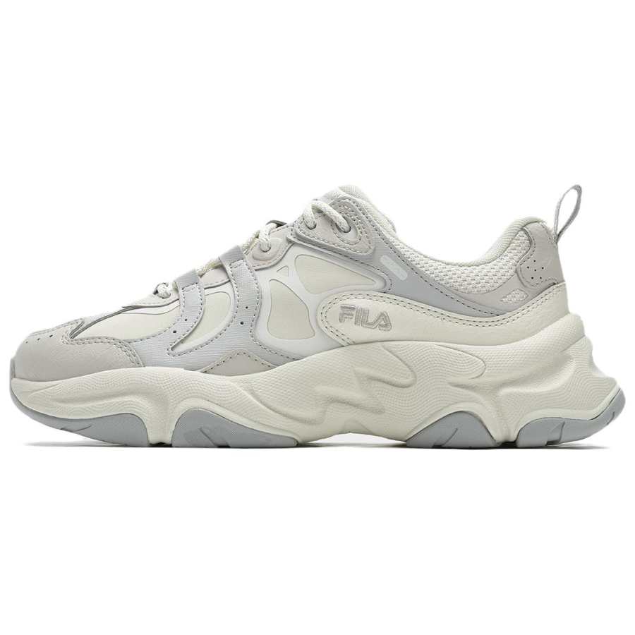 FILA MARS 3 Abrasion Resistant Breathable Low top Casual Shoes Women's Ecru