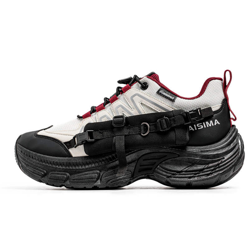 GONGNIUMEILI Low top Chunky Sneakers Men's