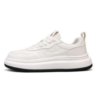 U.S. POLO ASSN. White Sneakers Slip Resistant And Breathable Coverage Low top Skateboard Shoes Men's Ecru