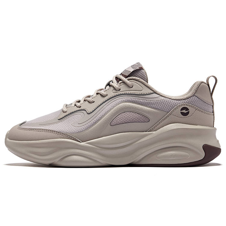Erke Abrasion Resistant Support Low top Casual Shoes Men's Ironman Gray