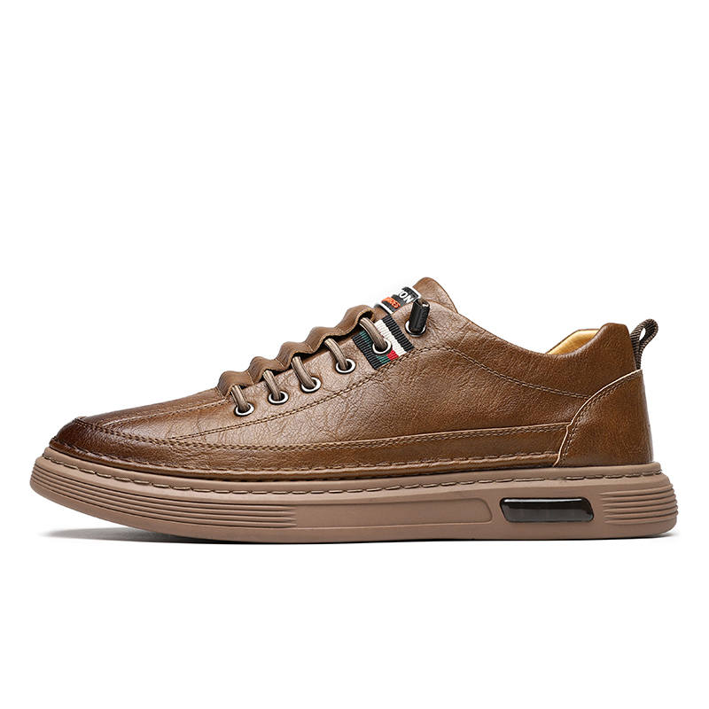 Poitulas Poitulas Cow Split Leather Casual Shoes Men's