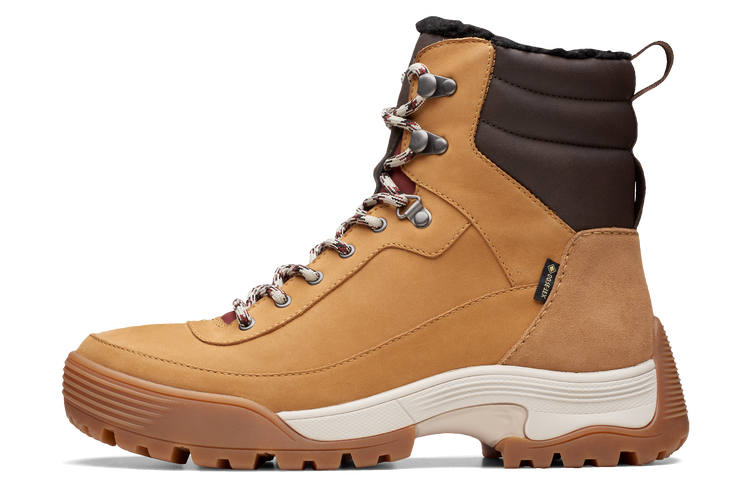 Clarks Cow Leather Waterproof And Wear resistant Sports Short Outdoor Boots