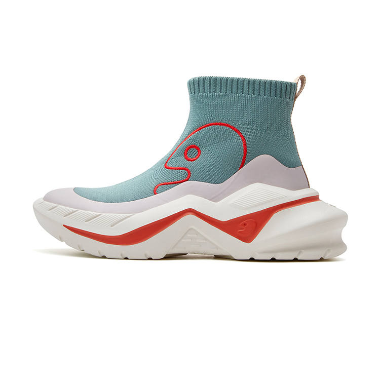 U.IN Painted Travel Shoes Chueca 4 Solid Color Collection Fabric Ankle Boots Unisex