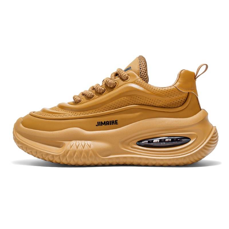JINMAIWANG Microfiber Leather Abrasion Resistant Waterproof Wear resistant And Waterproof Low top Casual Shoes Men's