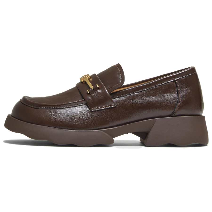 Tata Loafers Women's Black, Ecru, Coffee