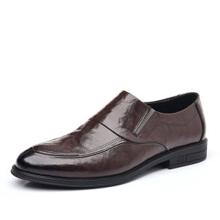PINYI Cow Split Leather Dress Shoes Men's