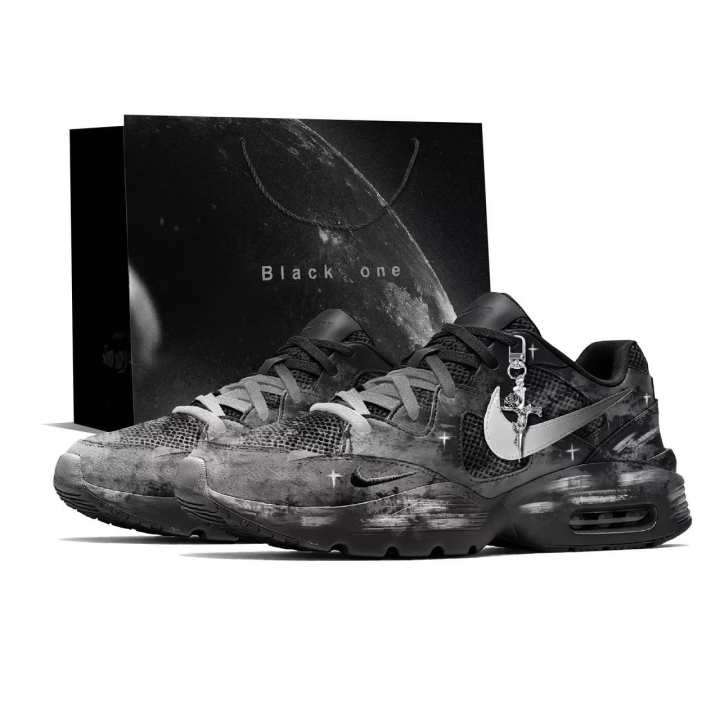 Nike Nike Air Max Fusion Cushioning Breathable Cushioning Breathable Low top Rubber