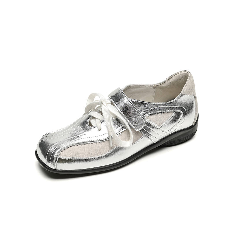 HONGYANGLIN Low top Casual Shoes Women's Silver