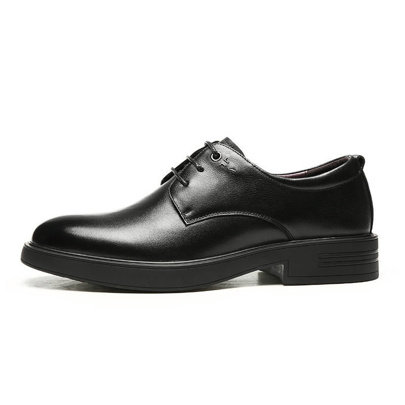 SEPTWOLVES Top Grain Cow Leather Dress Shoes Men's Black HD