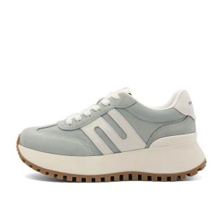 BELLE Synthetic Leather Wear resistant, Lightweight, Breathable, And Non slip. Low top Casual Shoes Women's