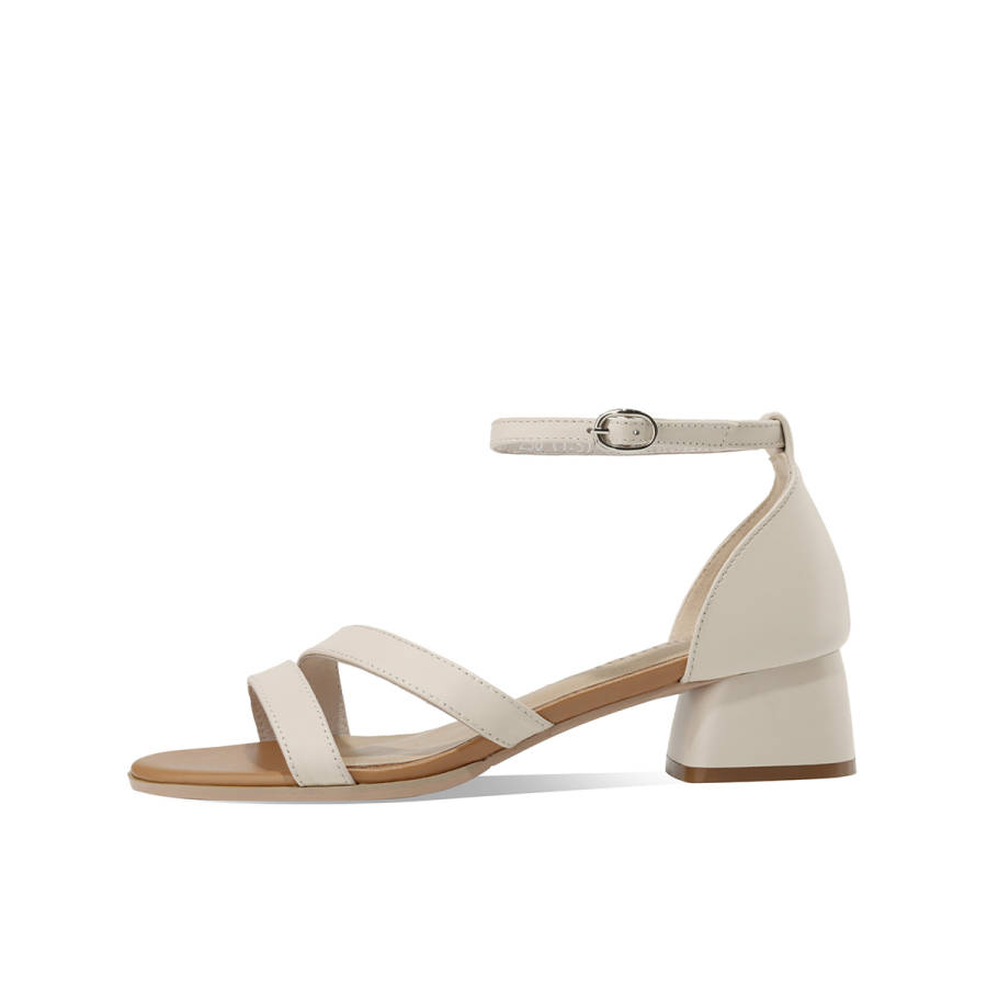 BOERDIQI Cow Leather One Strap Sandals 8.2cm Women's