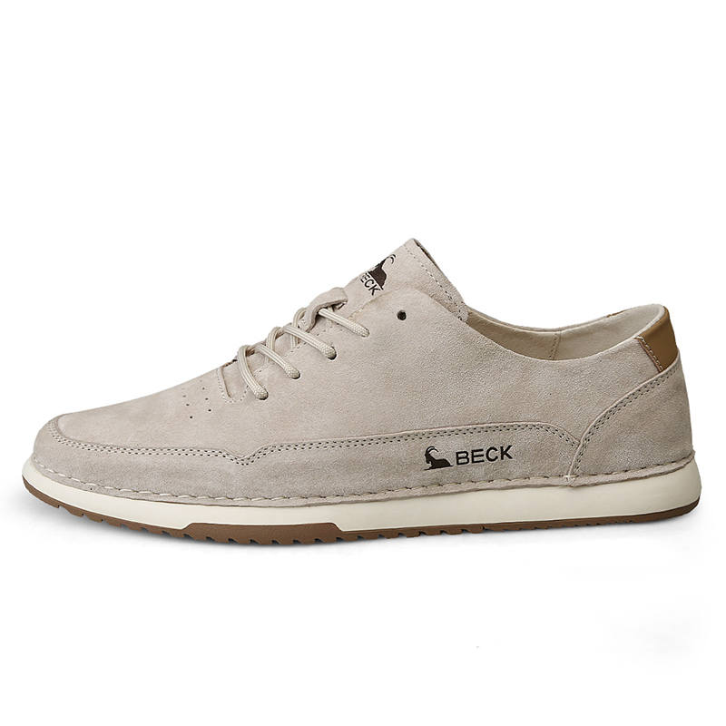 BECK BECK Cow Split Leather Low top Skateboard Shoes Men's
