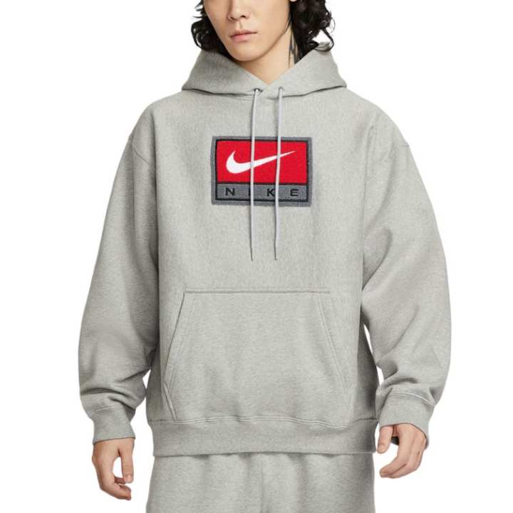 Nike Nike Sweatshirts Men's Gray Hooded Moderate