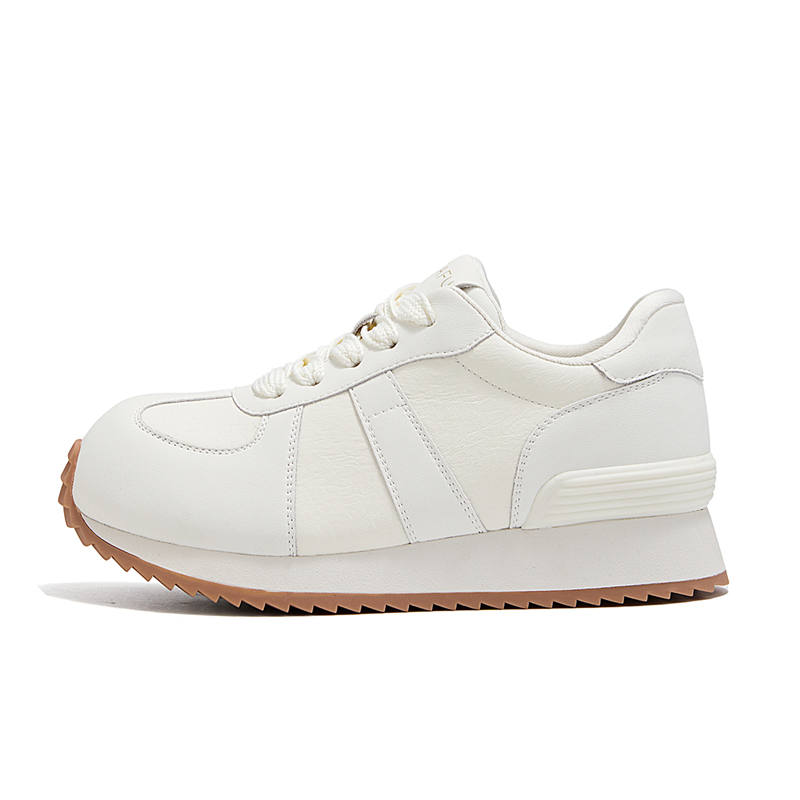 KEKAFU Artificial Leather Slip Resistant Abrasion Resistant Low top Casual Shoes Women's
