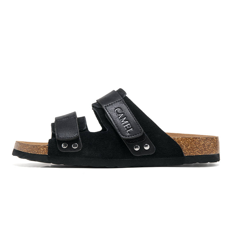 CAMEL CAMEL Slide Slippers Men's Black