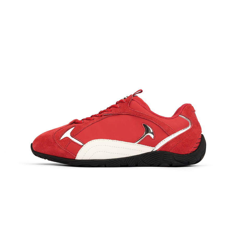 SMILEY Racing Low top Casual Shoes Women's Flame Red