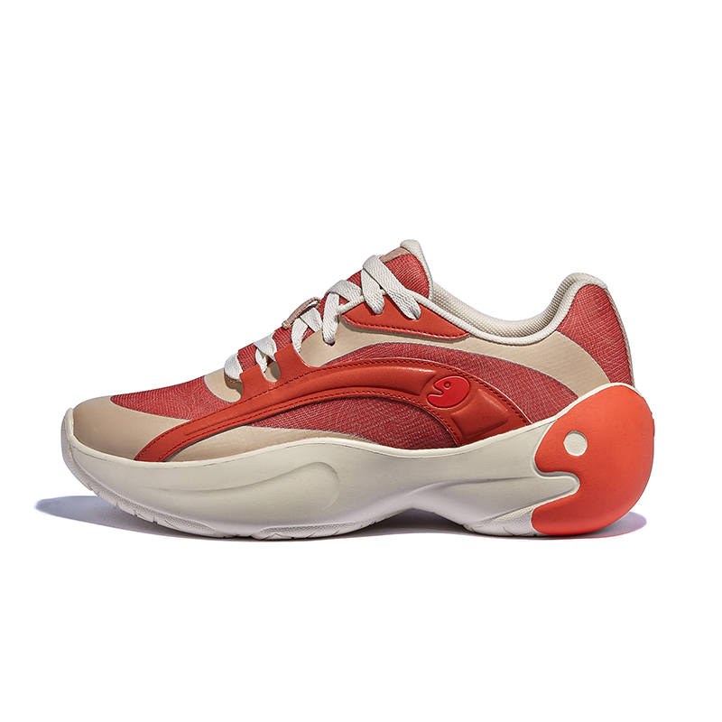 U.IN Low top Chunky Sneakers Women's Ochre Red