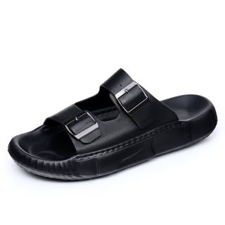 MPZY Abrasion Resistant Abrasion Resistant Slide Slippers Men's Black
